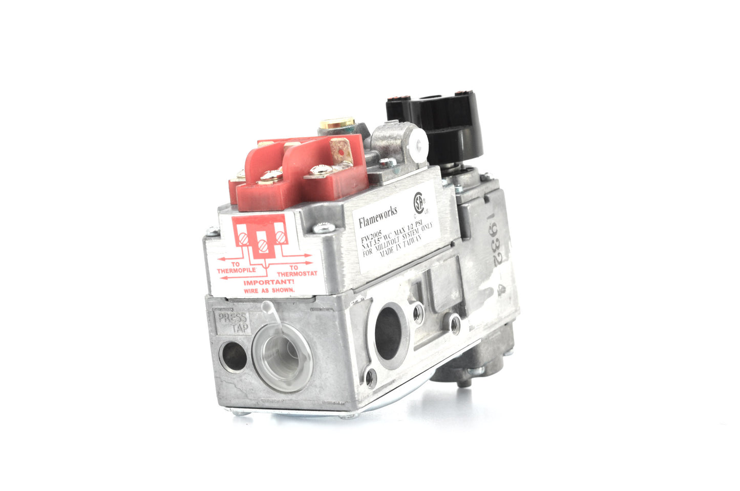 Dexen / Robertshaw Millivolt Valve Quick Drop No turndown (Natural Gas)