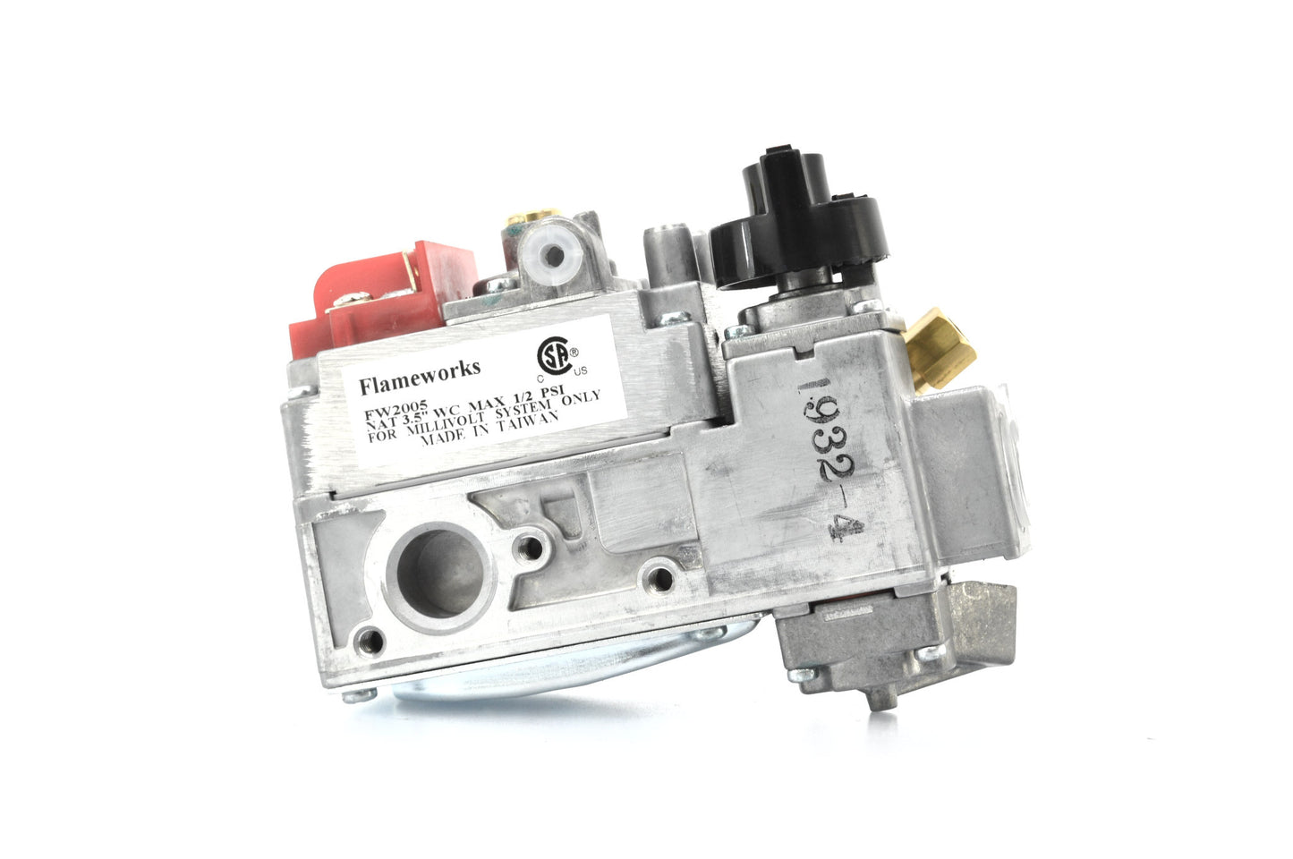Dexen / Robertshaw Millivolt Valve Quick Drop No turndown (Natural Gas)