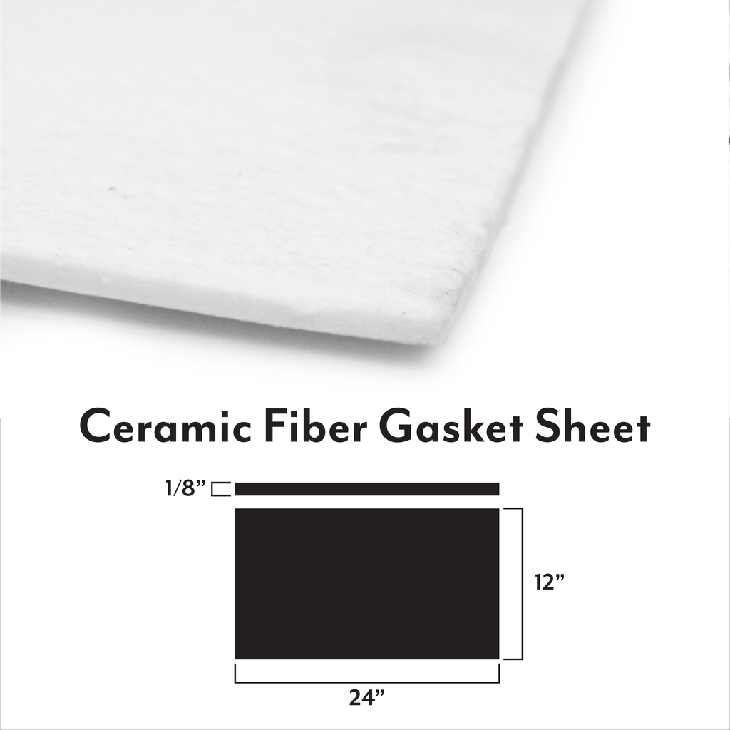 Flameworks Ceramic Fiber Paper Gasket Sheet