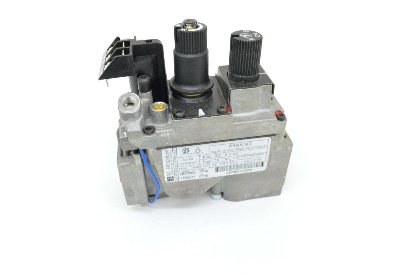 SIT 820 Series Millivolt Fireplace Valve 30% Turndown Natural Gas - Fire - Parts.ca