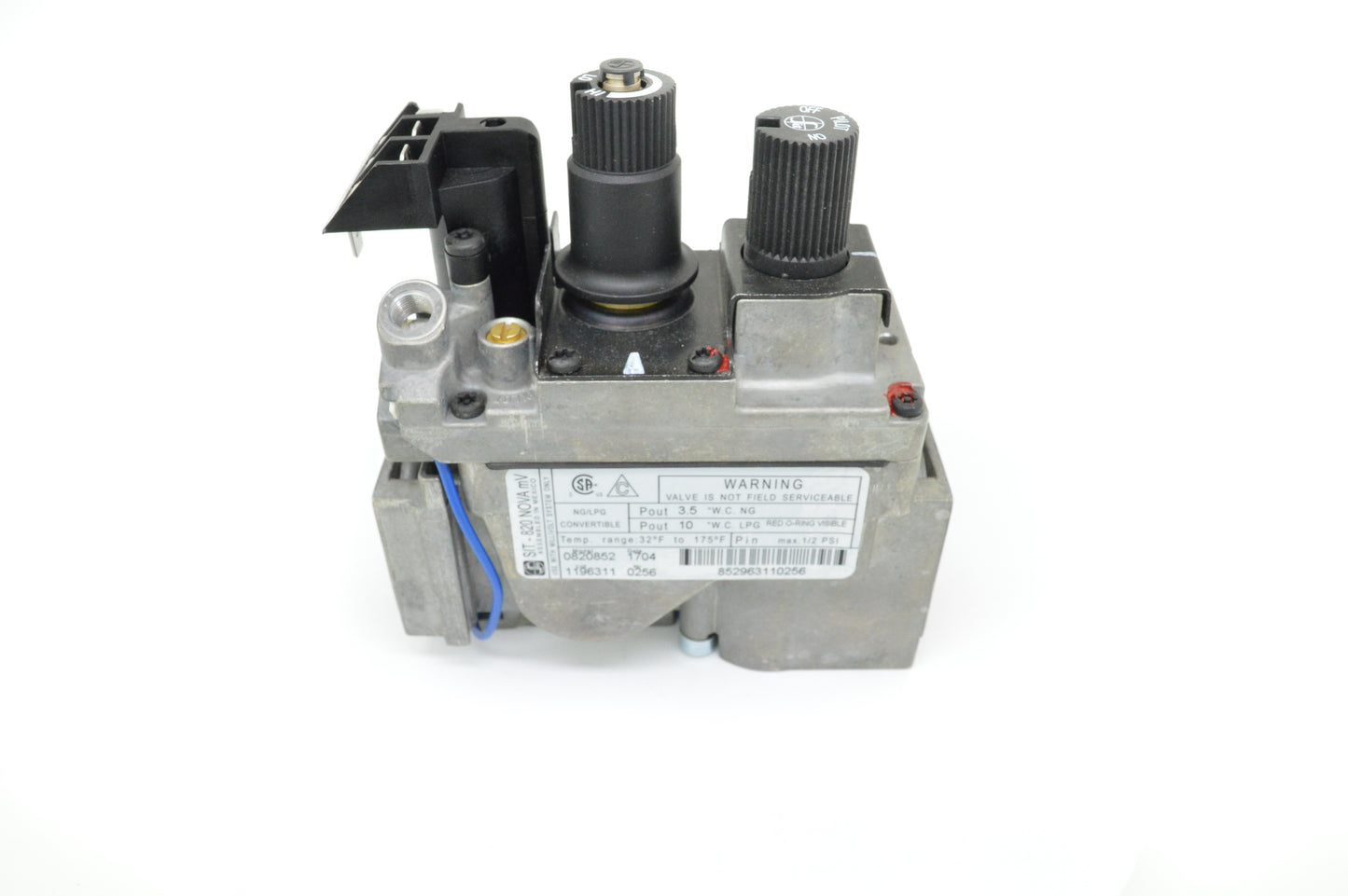SIT 820 Series Millivolt Fireplace Valve 30% Turndown Natural Gas - Fire - Parts.ca
