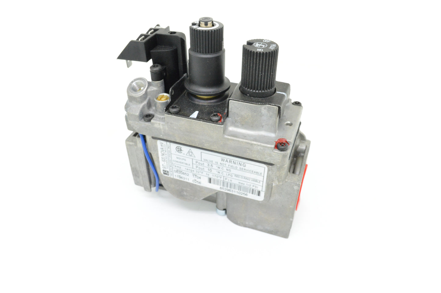 SIT 820 Series Millivolt Fireplace Valve 30% Turndown Natural Gas - Fire - Parts.ca