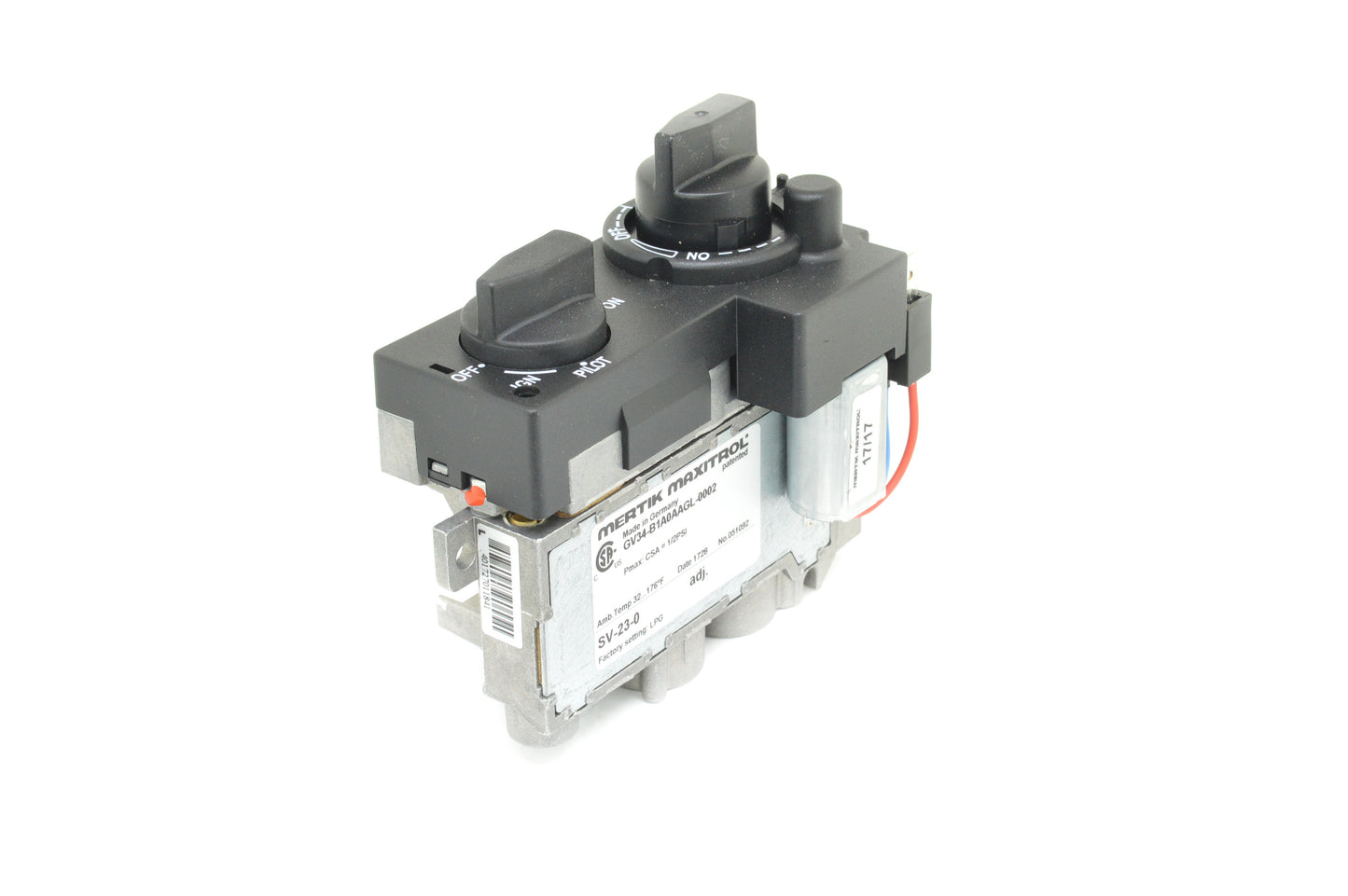 SV-23 Remote Variable Flame Valve (Propane)