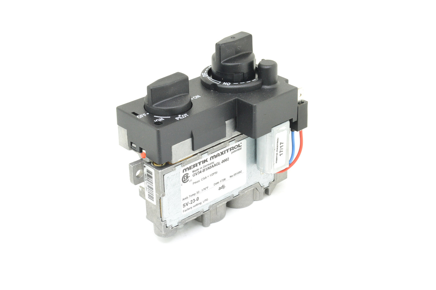 SV-23 Remote Variable Flame Valve (Propane)