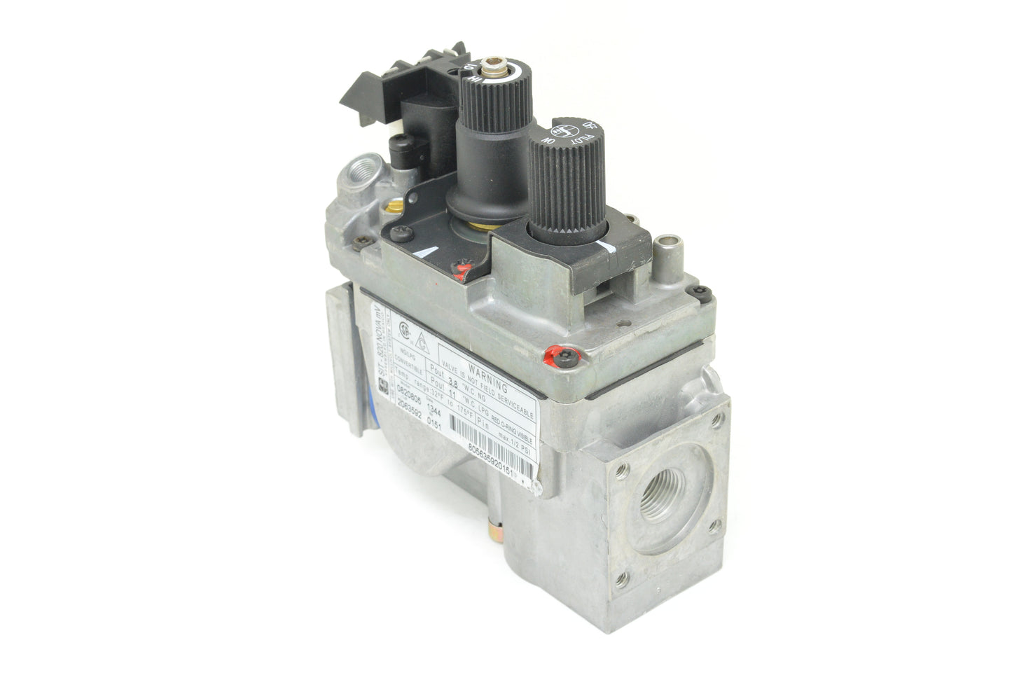 SIT 820 T-Pile Only Millivolt Valve 50% Turndown (Natural Gas - Propane Convertible)
