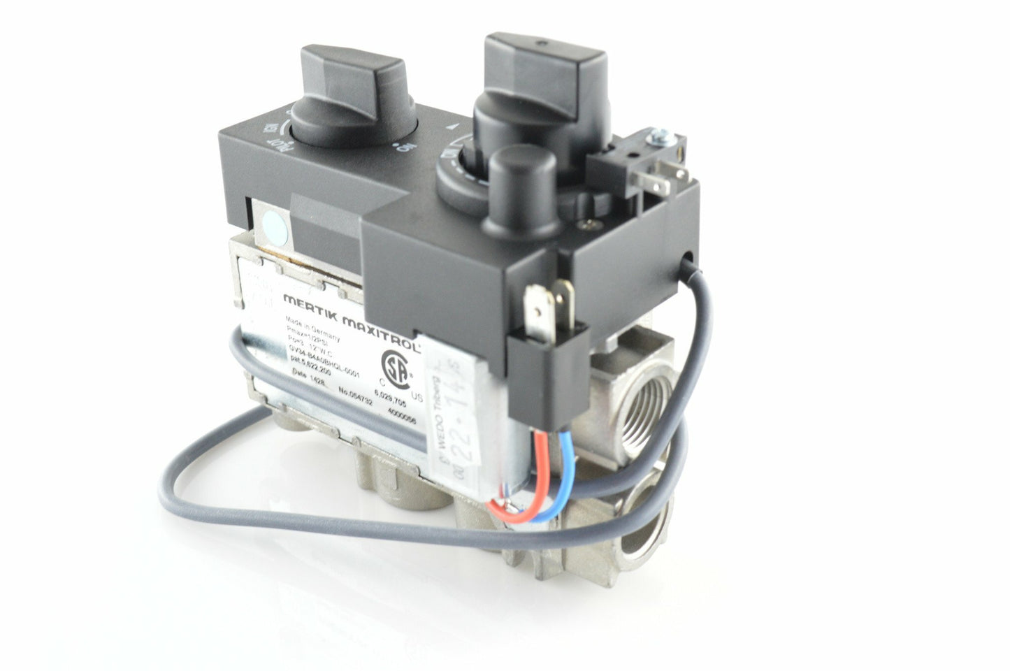 *DISCONTINUED* Maxitrol GV34 Series Valve (Side Inlet, Rear Outlet)