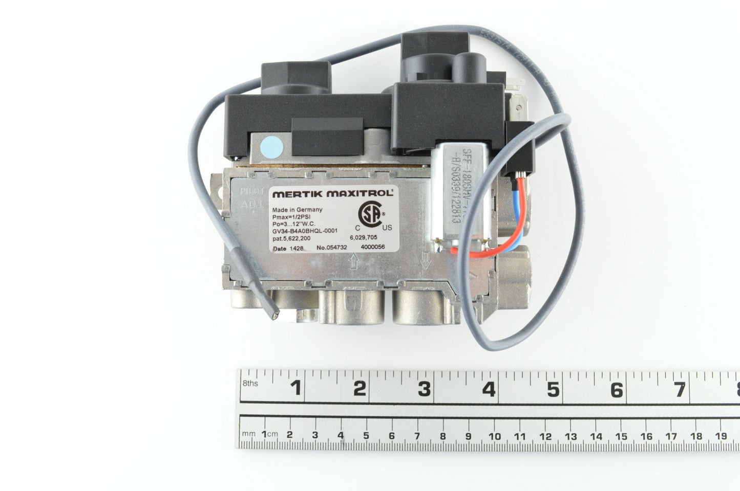*DISCONTINUED* Maxitrol GV34 Series Valve (Side Inlet, Rear Outlet)