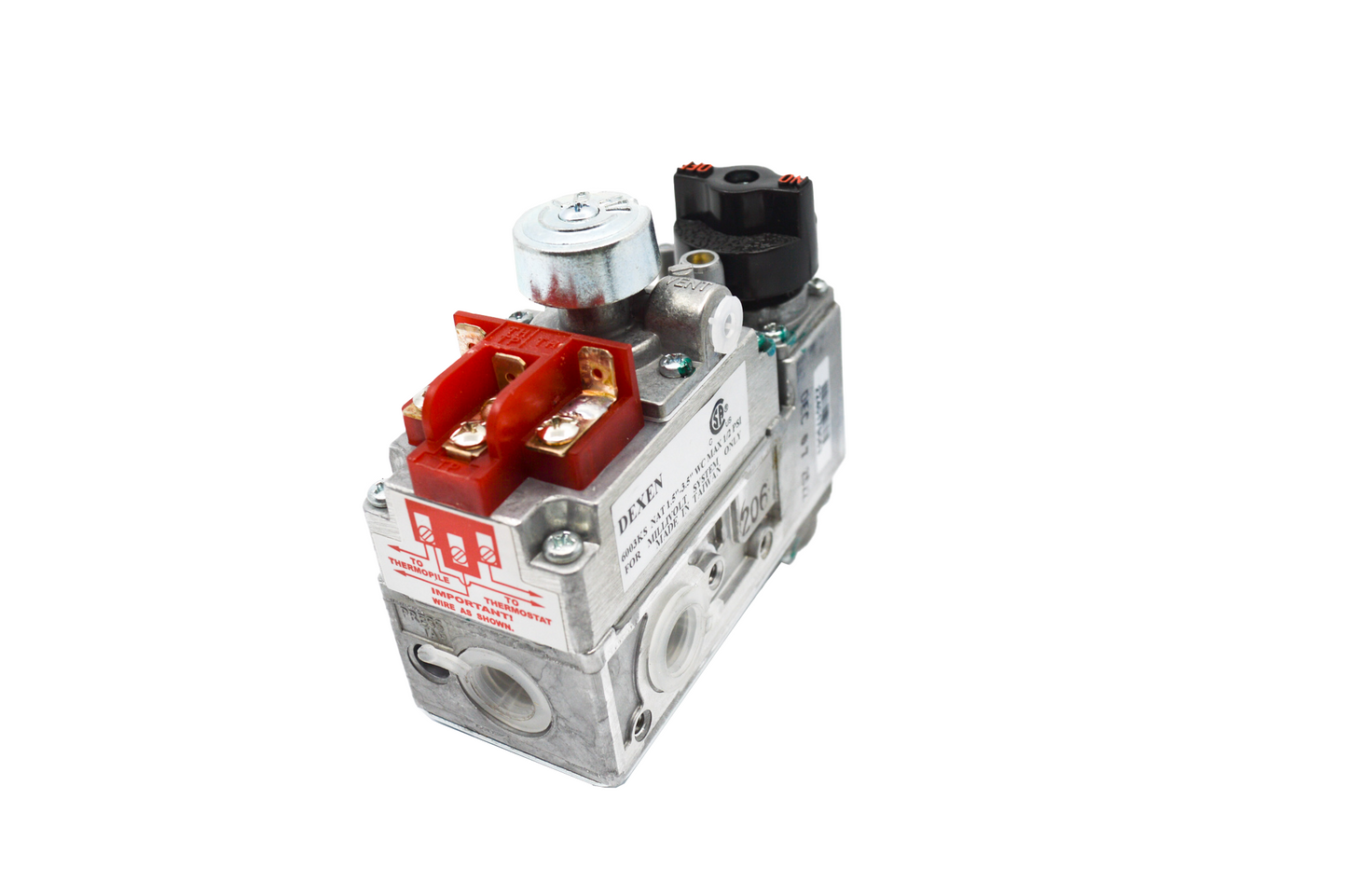 SV-8 Gas Control For Vent Free Remote Style Burners, -12 Valves Natural Gas