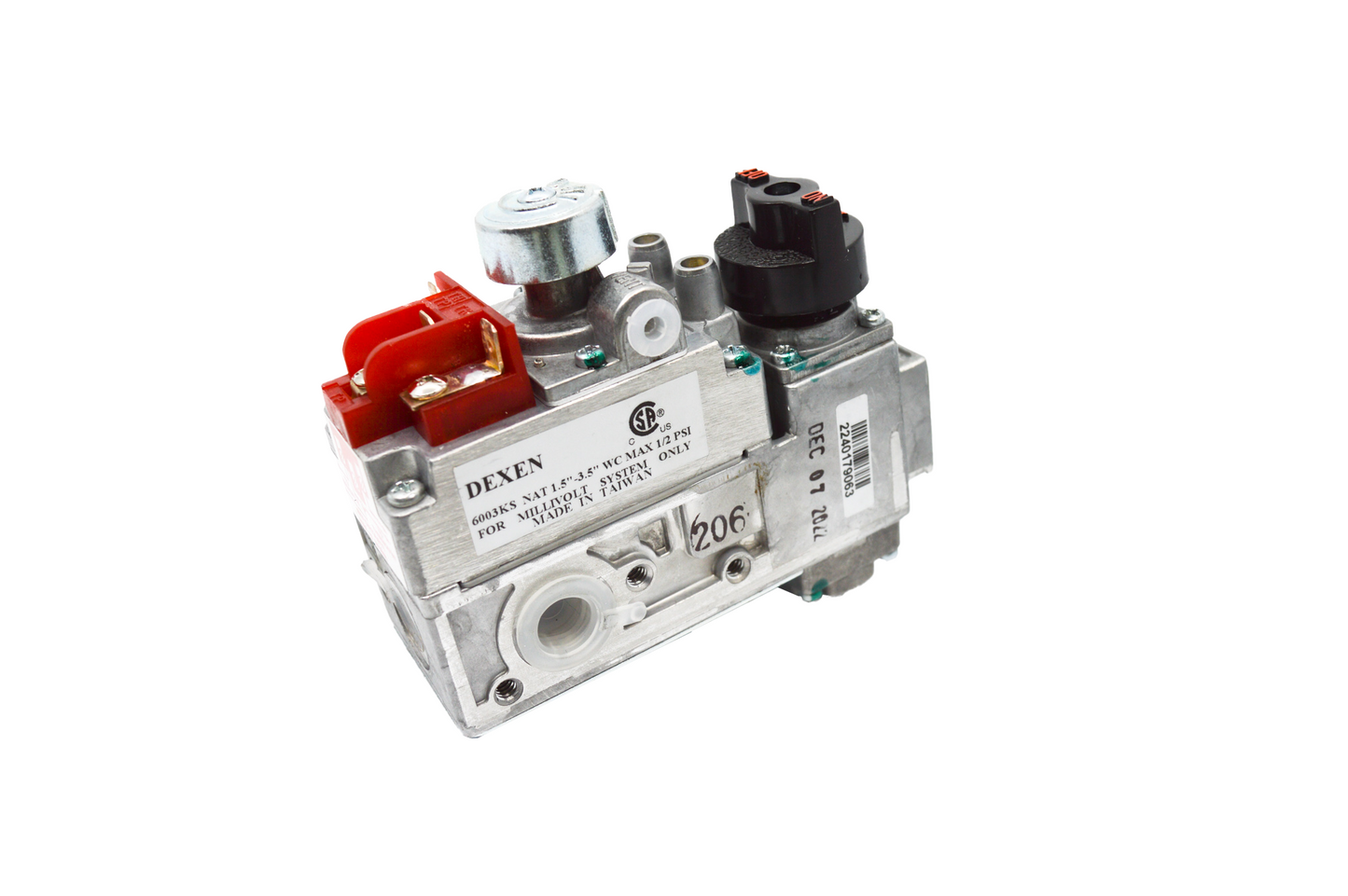 SV-8 Gas Control For Vent Free Remote Style Burners, -12 Valves Natural Gas