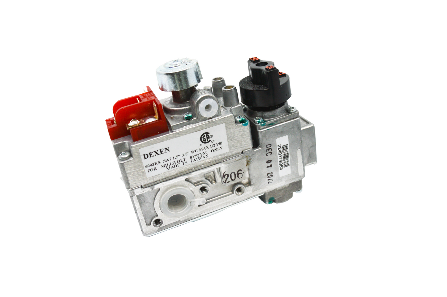 SV-8 Gas Control For Vent Free Remote Style Burners, -12 Valves Natural Gas