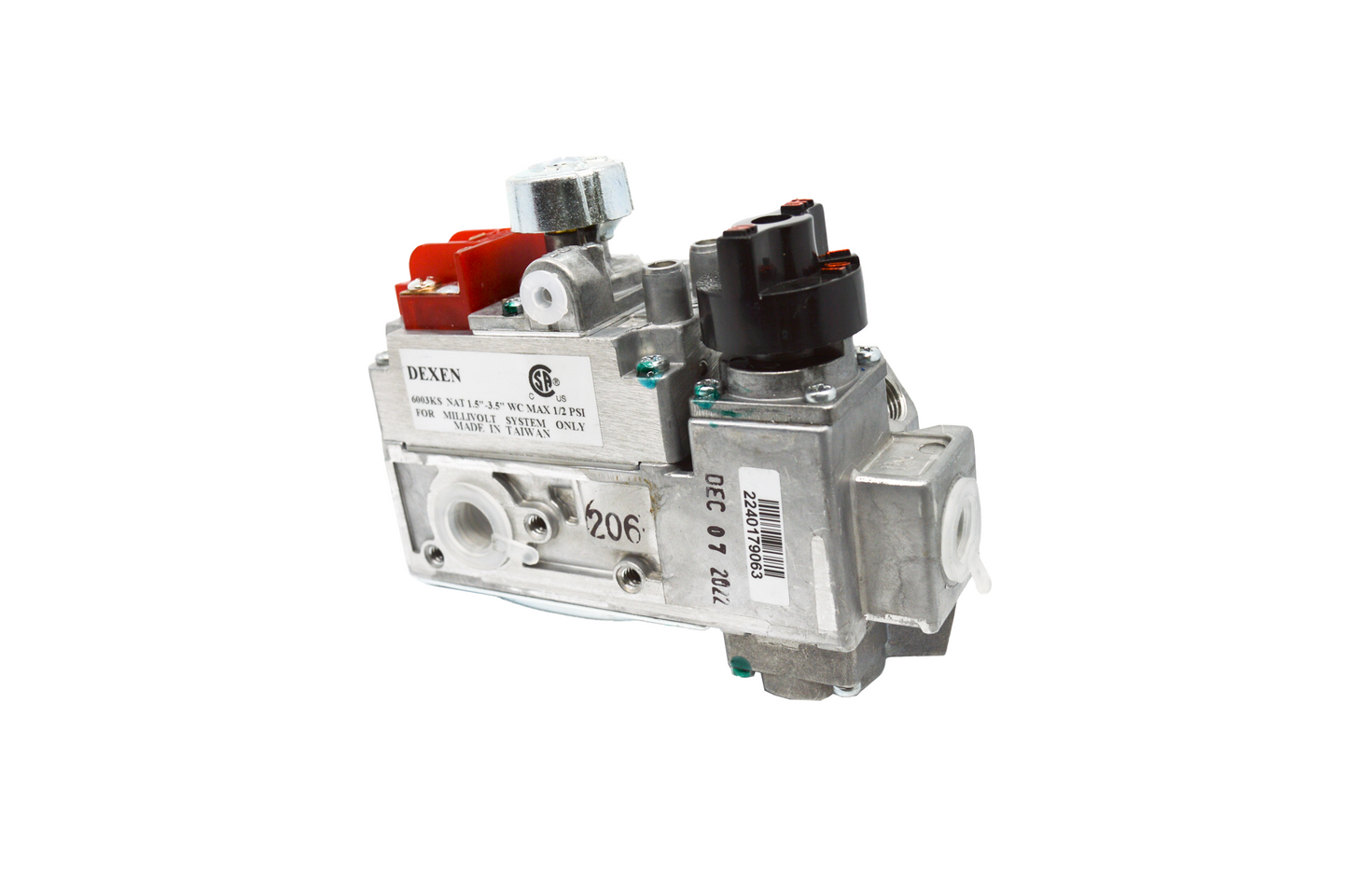 SV-8 Gas Control For Vent Free Remote Style Burners, -12 Valves Natural Gas