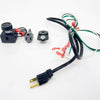 Complete Fan Wiring Harness With Magnetic Heat Disk and Speed Control - Fire - Parts.ca