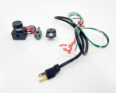 Complete Fan Wiring Harness With Magnetic Heat Disk and Speed Control - Fire - Parts.ca