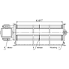 7.5" Blower Right Motor - Fire - Parts.ca