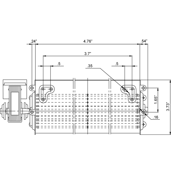 7.5" Blower Right Motor - Fire - Parts.ca
