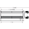 10" Blower Left Motor