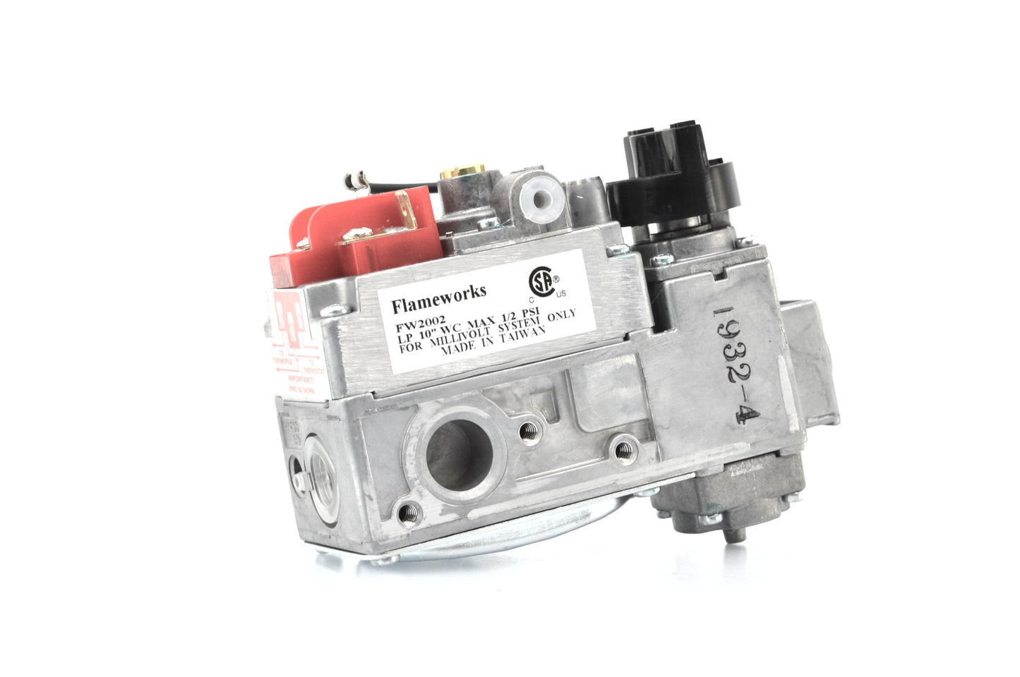 Dexen / Robertshaw Millivolt Valve No Turndown (Propane)