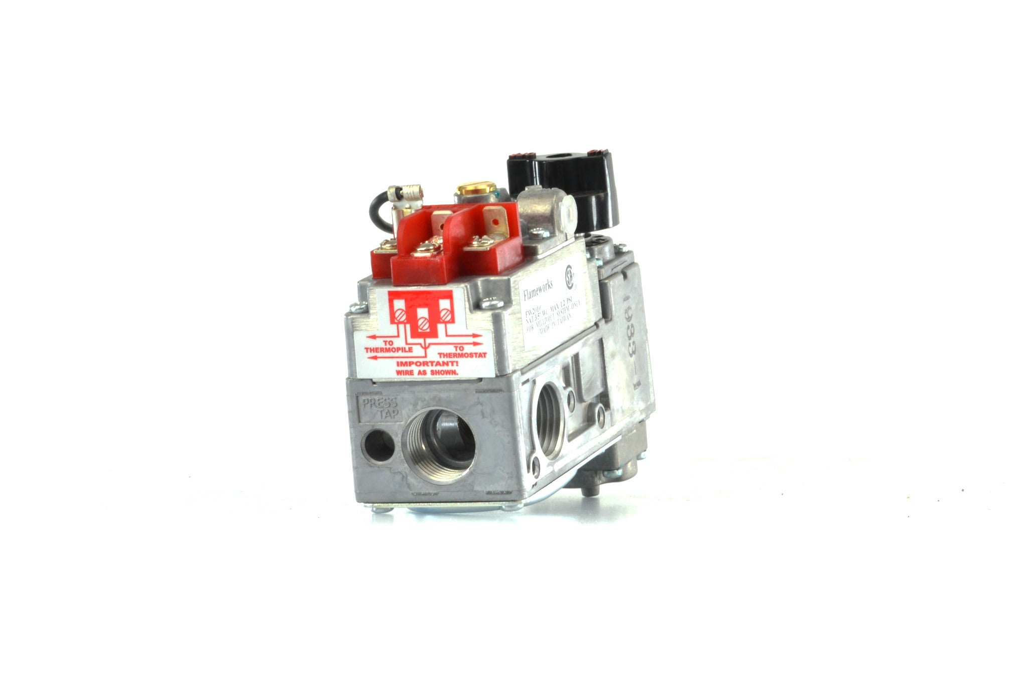 Dexen / Robertshaw Millivolt Valve No Turndown Multiport 1/2