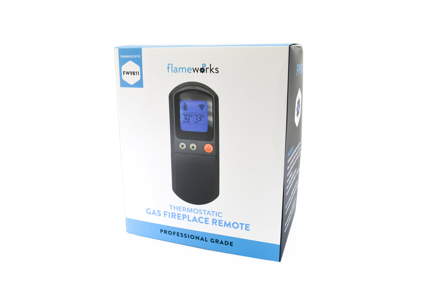 Flameworks Thermostatic Gas Fireplace Remote - Fire - Parts.ca