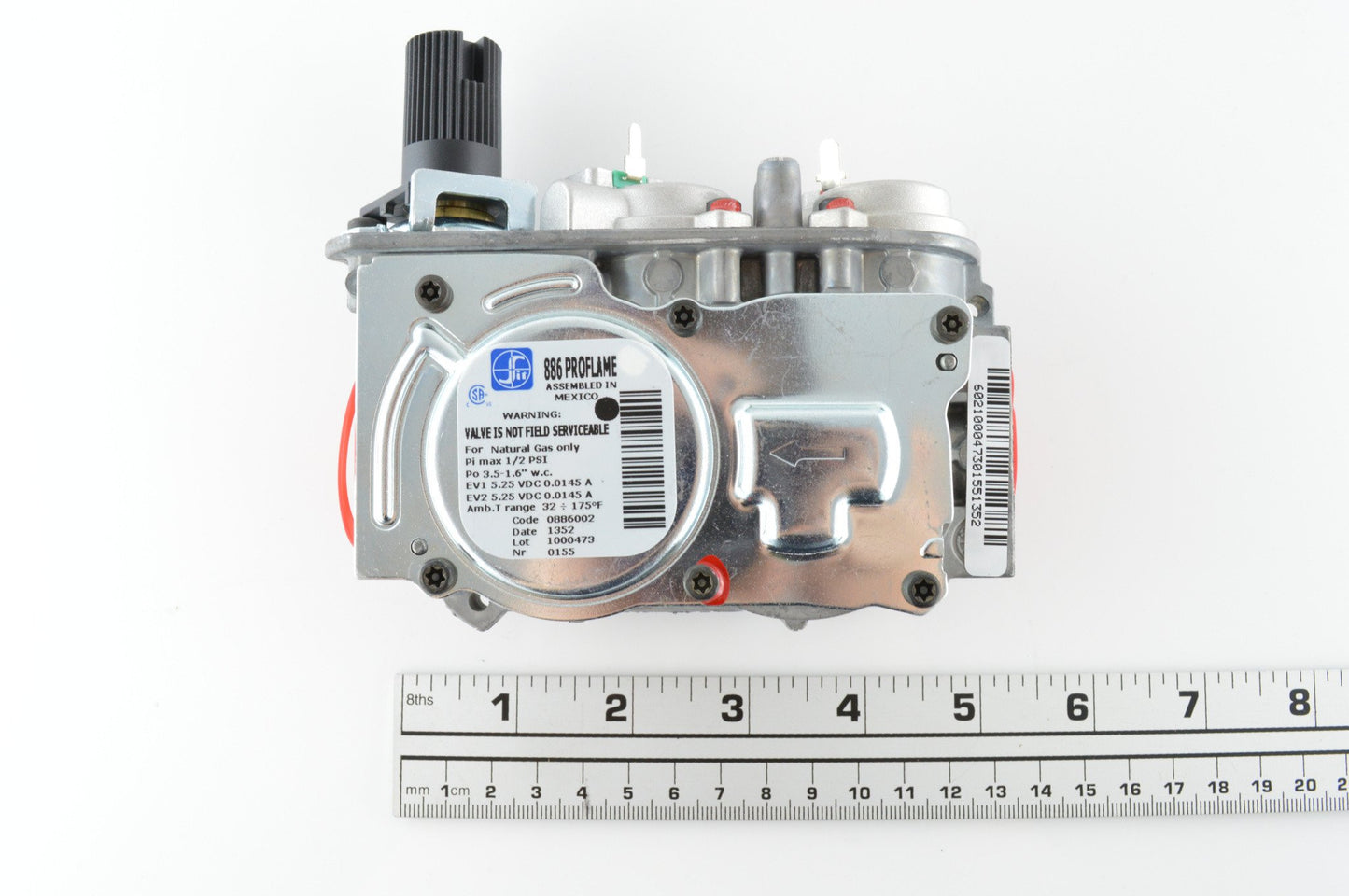 SIT 886 Proflame Gas Valve 30% Turndown (Natural Gas) - Fire - Parts.ca