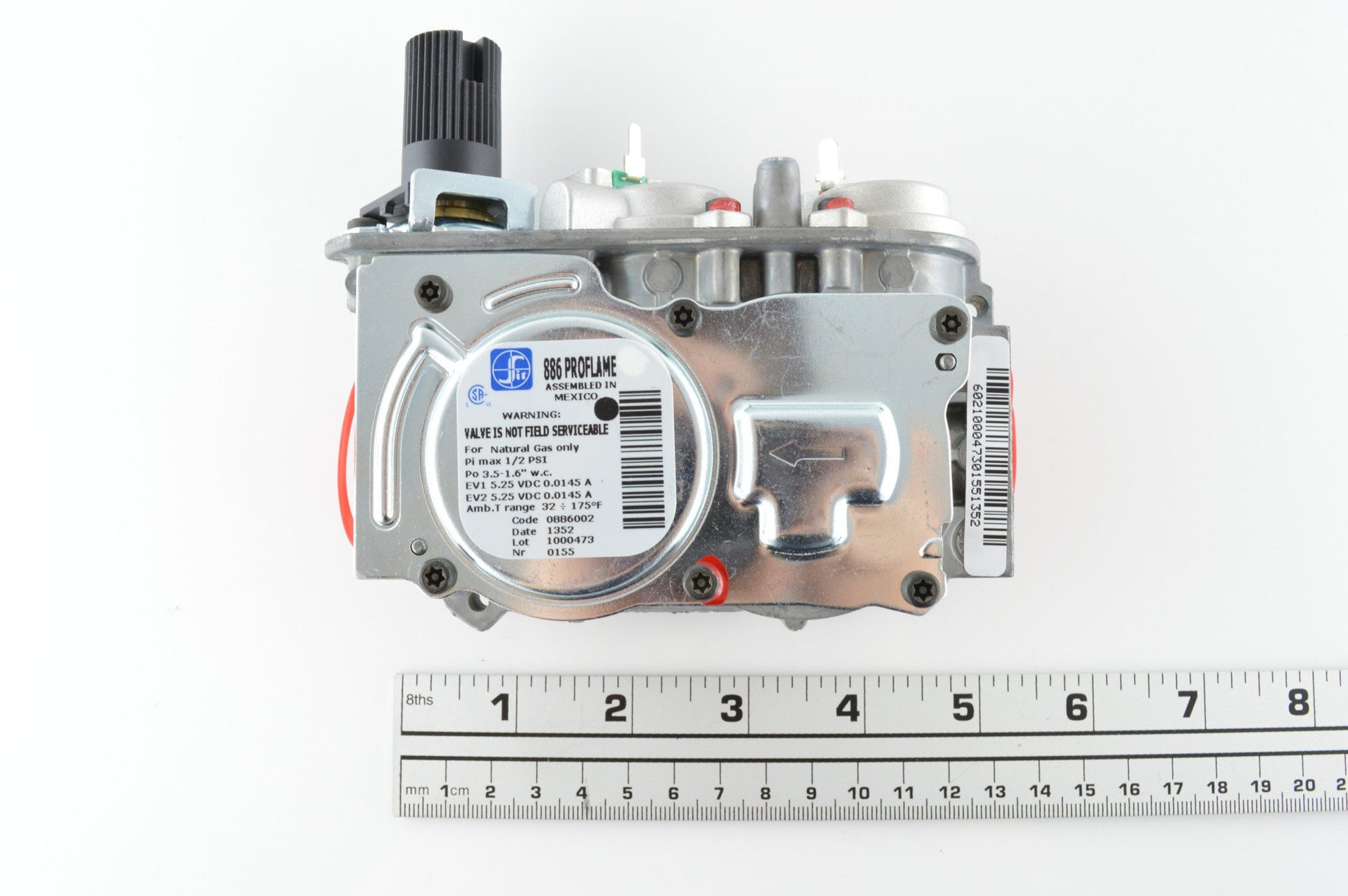 SIT 886 Proflame Gas Valve 30% Turndown (Natural Gas) - Fire - Parts.ca